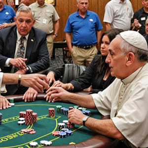 Kilpajuoksu Pope Countyn kasinolisenssistä: jättiläisten kaksintaistelu